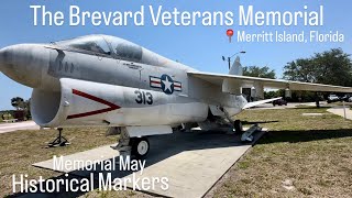 The Brevard Veterans Memorial Center in Merritt Island | Historical Marker | Memorial May