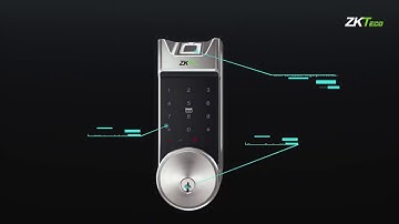Smart Lock AL30/40Z Introduction Video | ZKTeco