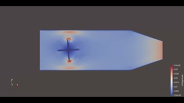 Propeller Driven Converging Nozzle w/OpenFOAM