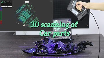 Using the EXTR series 3D scanner from BBCV to scan Mechanical Parts.#3dscanning #3dprinting