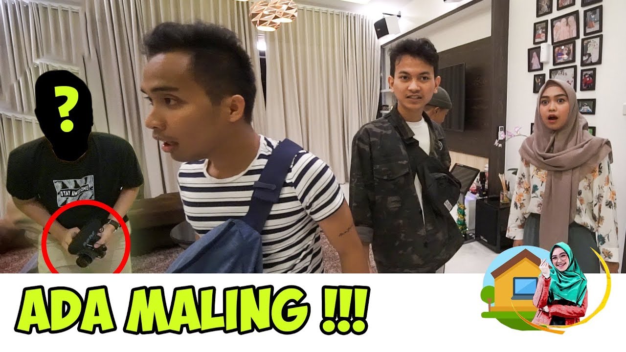 ADA MALING DI RUMAH RICIS. Panikk!!...