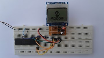 Interfacing PIC18F4550 with Nokia 5110 graphical LCD