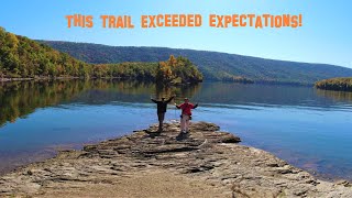 Hidden Gem at Raystown Lake Old Loggers Trail Sheep Rock Spur Exceeded Expectations!