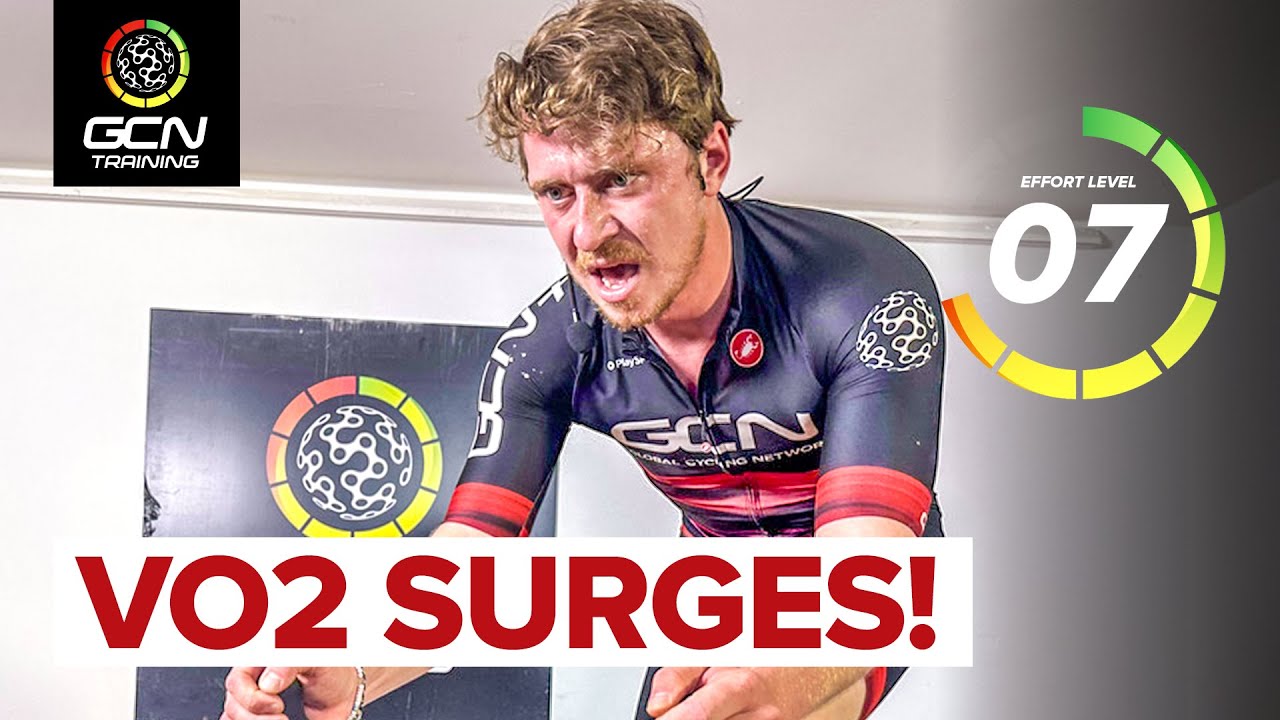 1 Minute VO2 Max Surges 30 Minute Indoor Cycling Workout