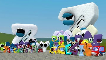 ALL LOWERCASE BABY ALPHABET LORE (A-Z) VS NORMAL ALPHABET LORE (A-Z) In Garry