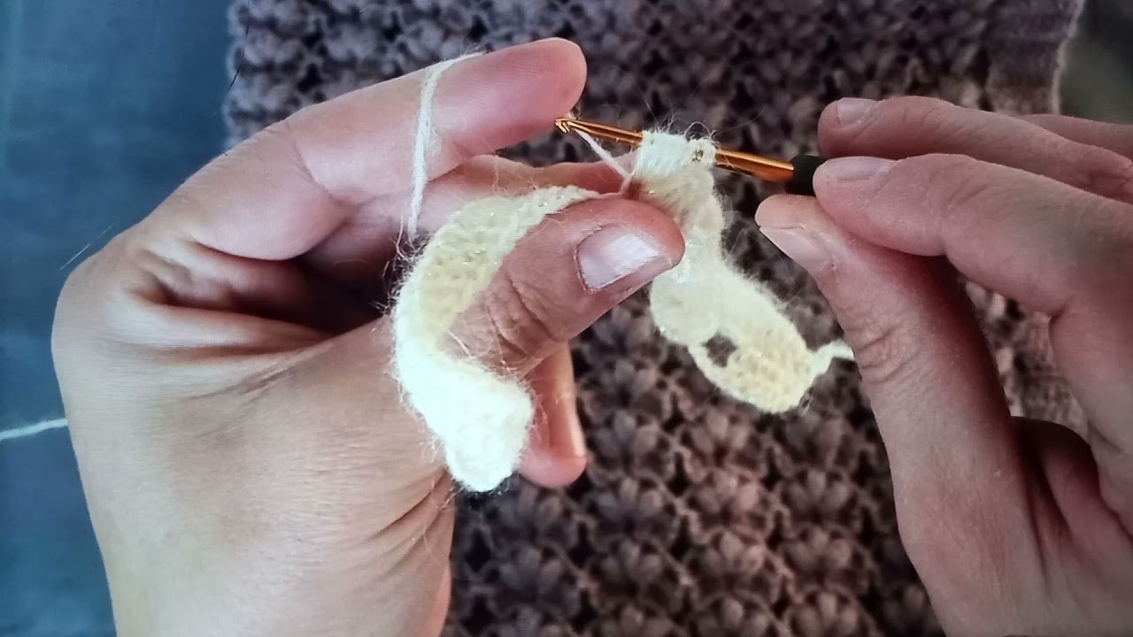 yarım papatya tığ işi gelin yeleği