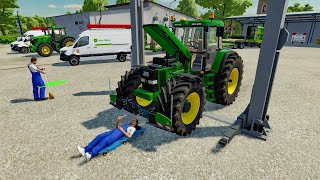 Service engineer at John Deere (tractor repair) | Farming Simulator 22 screenshot 2