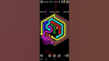 How To Solve Flow Free Hexes Courtyard Pack Level 143 11x11 Board Walk Through Solution Walkthrough