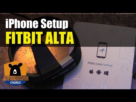 fitbit alta connect to iphone