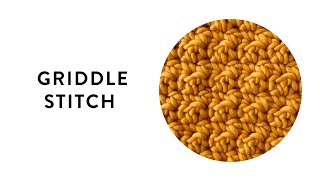 Griddle Stitch - YouTube