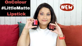 NEW OnColour #LittleMatte Lipstick Swatches | ORIFLAME screenshot 1