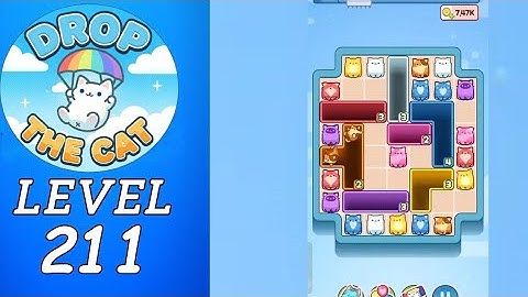 Drop The Cat Level 211 Walkthrough