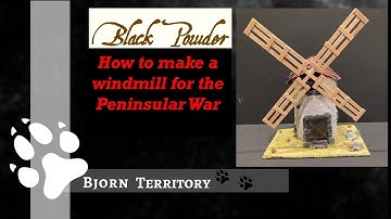 How to make a Windmill for 28mm Peninsular War