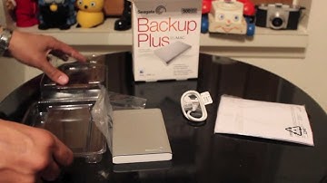UNBOXING OF 500 GB SEAGATE BACKUP PLUS