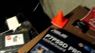 Unboxing Intel Corei7 860 and ASUS P7P55D PRO Motherboard