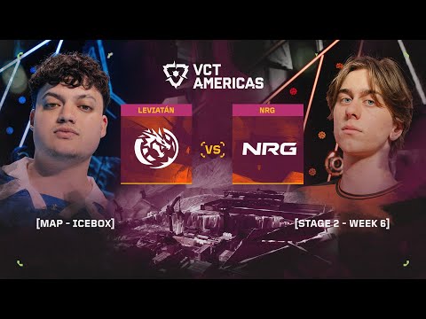 LEV vs. NRG - VCT Americas Stage 2 - Playoffs D4 - Map 2