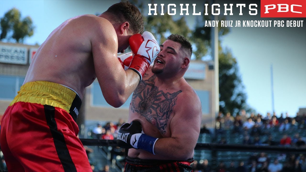 Andy Ruiz Jr.s PBC Debut ends in a KO Ruiz vs Dimintrenko - April 20, 2019