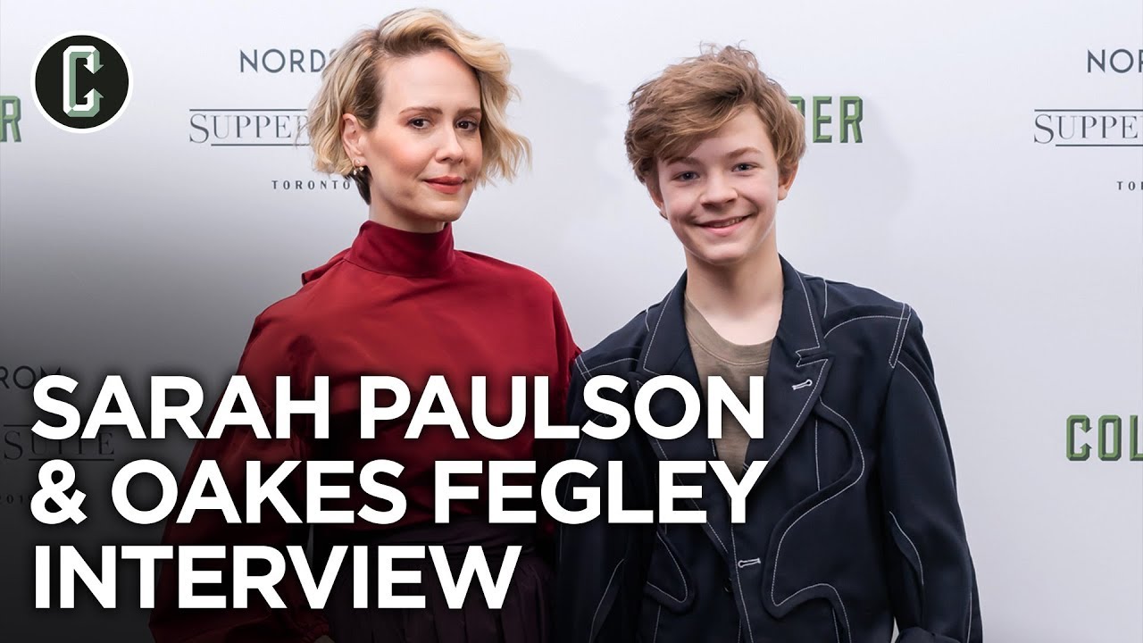 The Goldfinch Interview: Sarah Paulson & Oakes Fegley