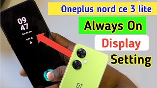 Oneplus Nord ce 3 lite always on display, always on display setting in Oneplus Nord ce 3 lite 5g screenshot 3