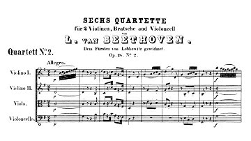 Beethoven: String Quartet No. 2 in G major, Op. 18 No. 2