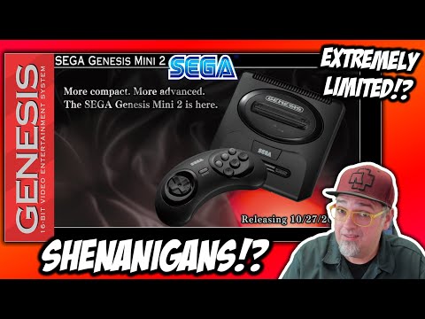 FOMO! You May Not Get A SEGA Genesis Mini 2?! EXTREMELY LIMITED SUPPLY!