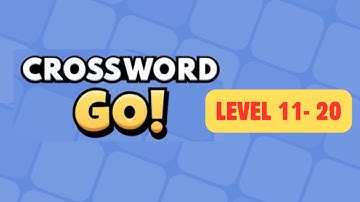 Crossword Go Game Walkthrough | Levels 11 to 20