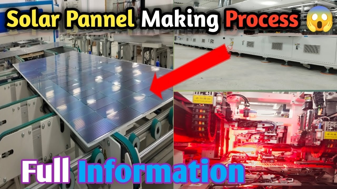 Solar Panel Kaise Banta Hai? 😱 | Solar Panel Making Process Factory | Full Information
