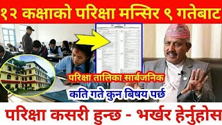 भर्करै हेर्नुहोस कक्षा Class11& 12 student || NEB Exam 2077 | neb news Nepal || update || exam