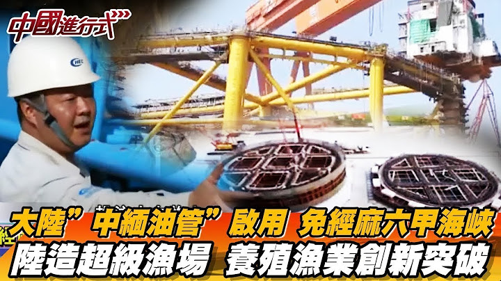 中国大陆”中缅油管”启用 免经麻六甲海峡 771km油管直通 陆造超级渔场 养殖渔业创新突破【中国进行式经典回顾】@tvbsmoney - 天天要闻
