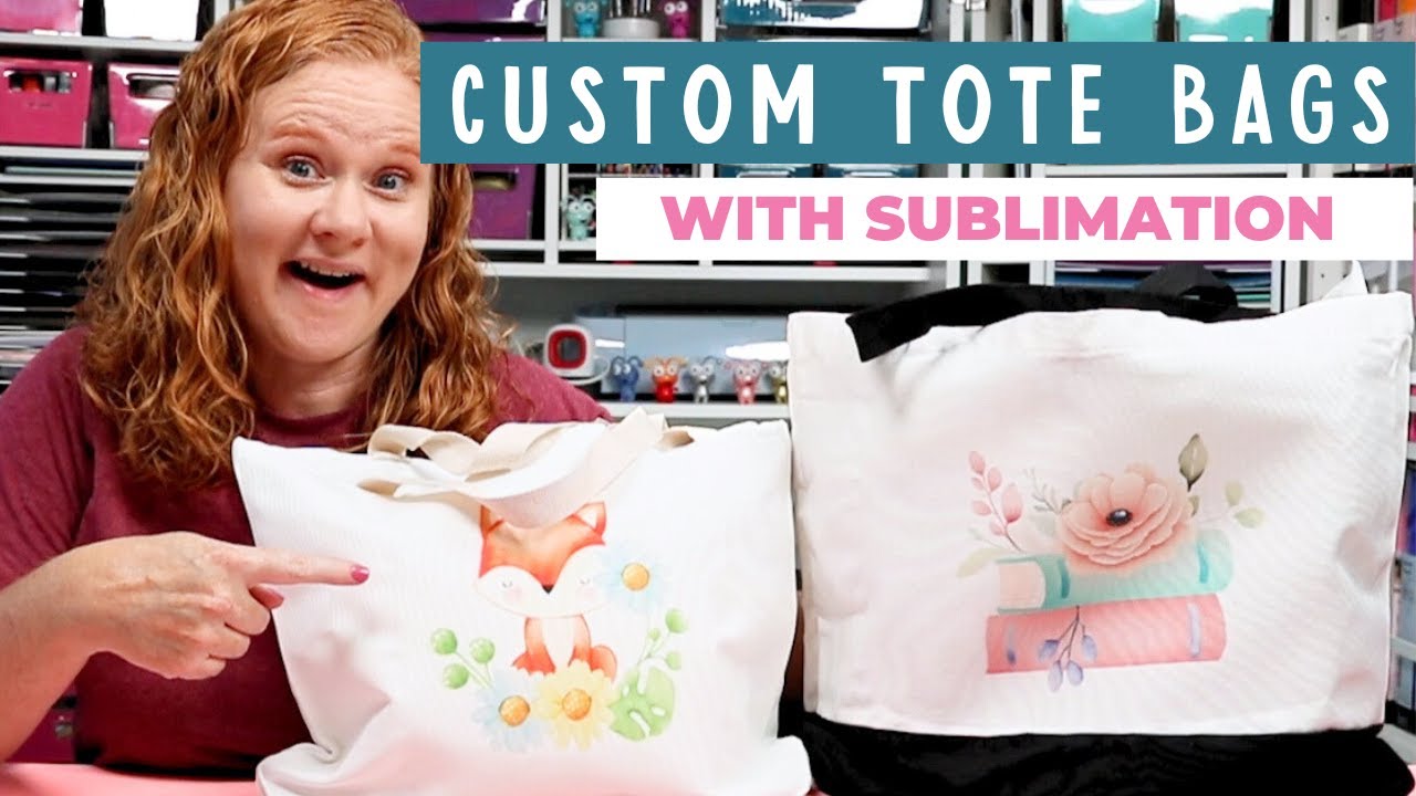 ❤️ DIY Easter Tote Bag With Sublimation 