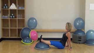BOSU Pilates Reverse Plank