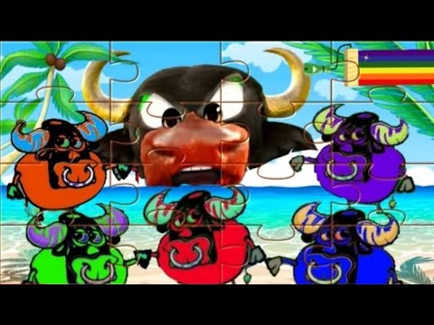 🐂 MONTANDO O QUEBRA CABEÇA DO BOI DA CARA PRETA VOADOR | QUEBRA CABEÇA INFANTIL PUZZLE