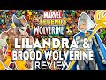 Marvel Legends LILANDRA &amp; BROOD WOLVERINE 2-Pack Review  - Wolverine 50th Anniversary