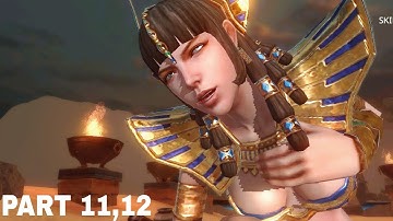 DARKNESS RISES Walkthrough gameplay part 11&12-The ancients of sands and Nephthys,the desert queen