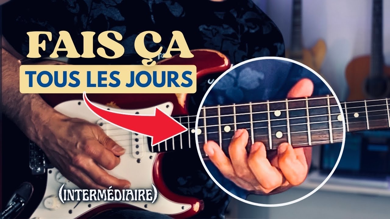 Les 3 exercices qui m’ont fait décoller à la guitare
