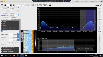 A demonstration of the SDRsharp FM Co Channel Canceller with Es signals