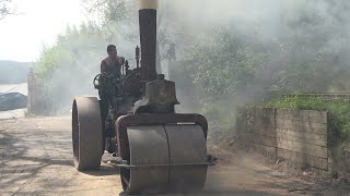 Mandalong Valley Tramway. Aveling Roller, Hudswell Clarke - 