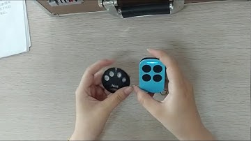 Copy rolling code remote control Idol for Nice