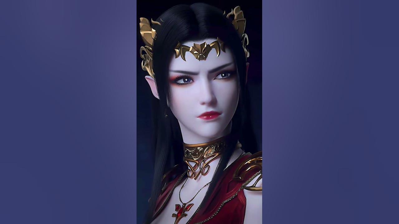 Queen Medusa [Cai Lin] #donghua #shorts - YouTube