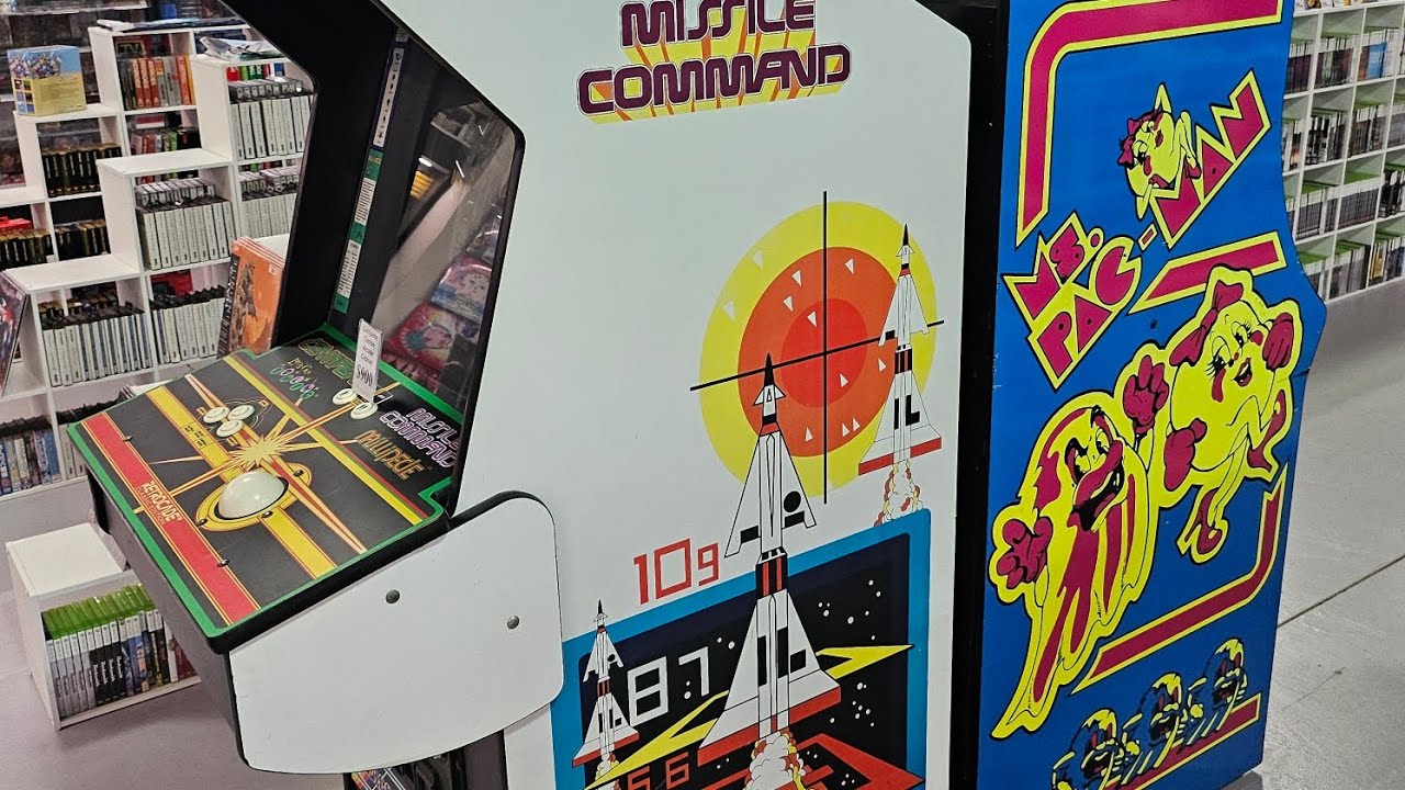 Two neat full sized arcade machines priced/cleaned and just put on the floor this morning. 8-Bit HOF