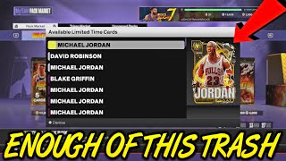 WHY IM NOT OPENING PACKS FOR GOAT MICHAEL JORDAN TODAY... 2k NEEDS TO CHANGE OR IM NOT SPENDING $$$ by Dcentric 2,453 views 2 days ago 11 minutes, 35 seconds