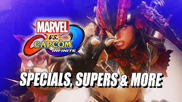 MONSTER HUNTER - Dev Breakdown w/Specials & Supers (Marvel Vs. Capcom Infinite)