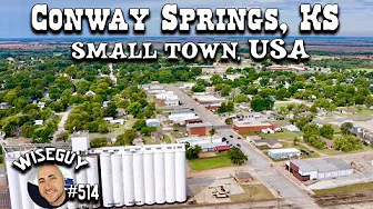 Conway Springs, Kansas ||| population 1,086 ||| small town, USA