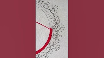 #churider #embroidery #designs #handembroidery #embroiderydesigns #roundneck #art #stitchesdesign