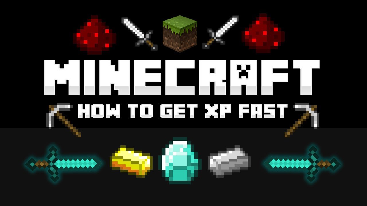 Minecraft - How To Get XP In Minecraft Really Fast - Tutorial #1 - YouTube