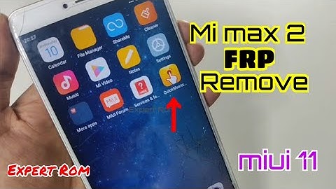 Xiaomi Mi Max 2 (MDE40) Miui 11 FRP Google Account Unlock Bypass Without Pc/ OEM UNLOCK METHOD