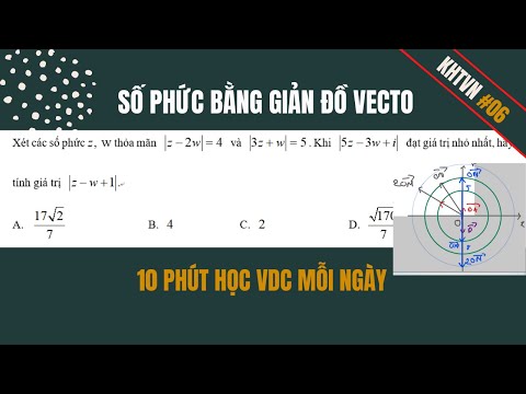 Video KHTVN06 VDC MIN MAX SỐ PHỨC BẰNG GIẢN ĐỒ VECTO - youtube