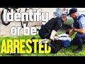 OFFICER ARRESTS STUDENT FOR REFUSING TO IDENTIFY