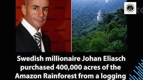 Billionaire Buys 400,000 ACRES of RAINFOREST! Saving the Amazon #SaveTheAmazon #ClimateChange