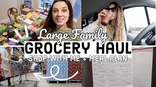 $430 GROCERY HAUL Shop With Me & MEAL PLAN!